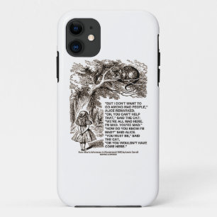 Coques Pour iPhone Ne voulez pas aller parmi les personnes folles