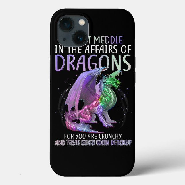 Coques Case-Mate iPhone Ne Vous Immiscez Pas Dans Les Affaires Des Dragons (Verso)