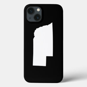 iPhone 13 Case Nebraska en blanc