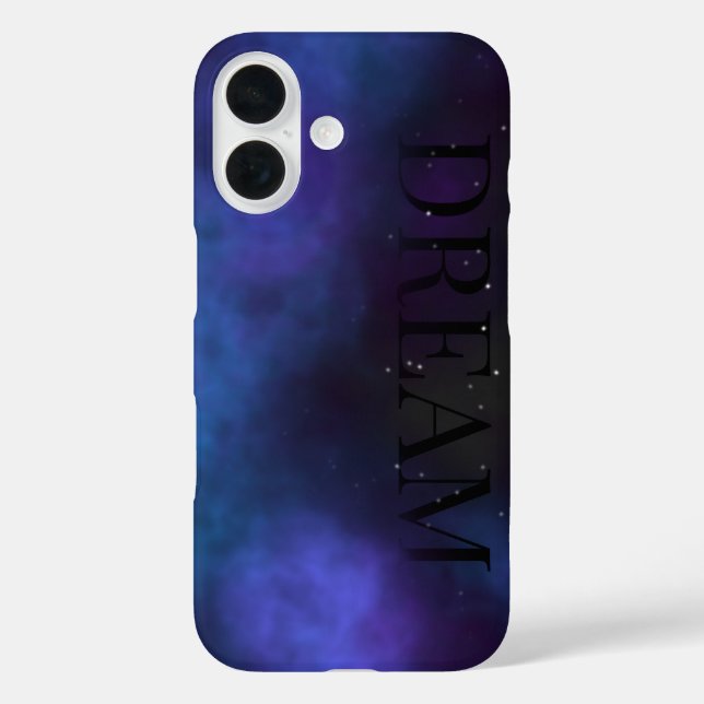 Coques Case-Mate iPhone Nebula de l'espace de rêve (Verso)