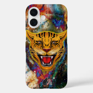 Coque Pour iPhone 16 Nebula de Tigre de narling
