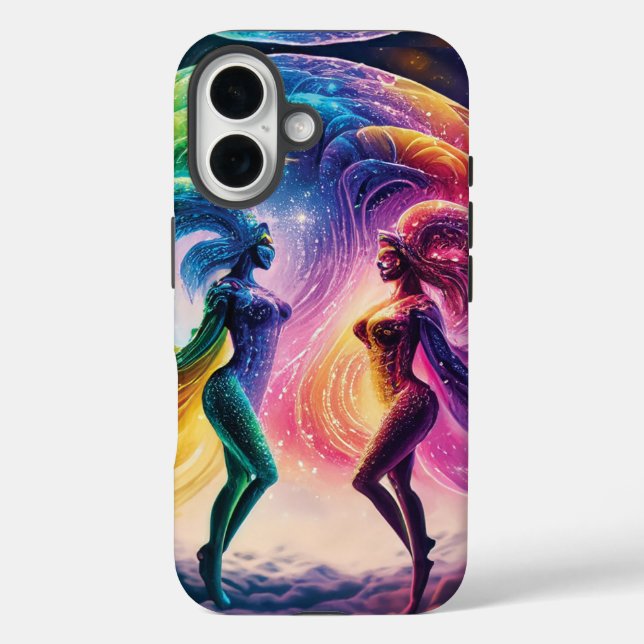 Coques Case-Mate iPhone Nebula Dreams Imaginaire Cosmic Amateurs d'arc-en- (Verso)