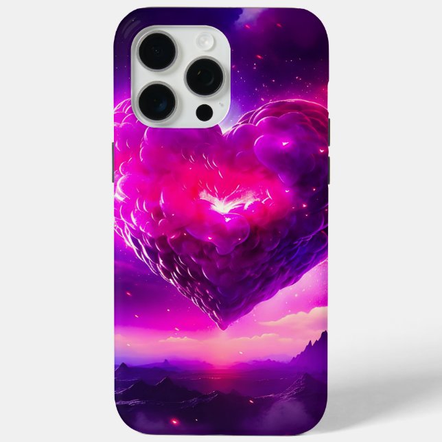 Coques Case-Mate iPhone Nebula Stars Coeur Céleste Romance (Verso)