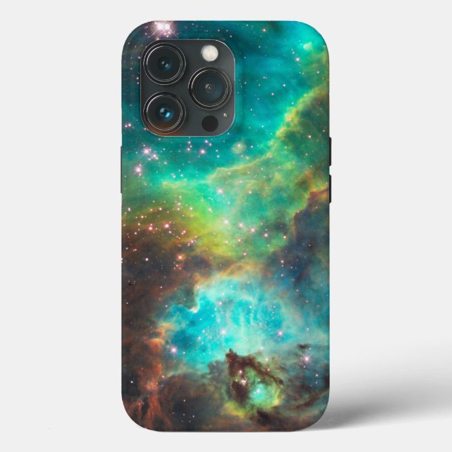 Coques Case-Mate iPhone Nebula Turquoise (Verso)