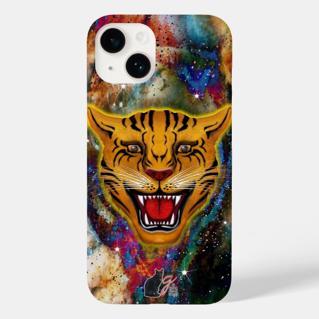 Coques Case-Mate iPhone Nébuleuse du Tigre Grognant (Verso)