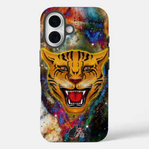 Coque Pour iPhone 16 Nébuleuse du Tigre Grognant Difficile