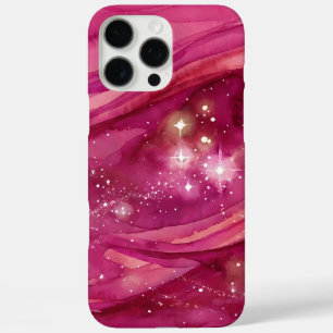 Coque iPhone 16 Pro Max Nébuleuse Rose Starlight