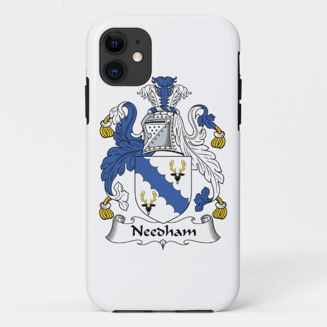 Coques Case-Mate iPhone Needham Family Crest (Dos)