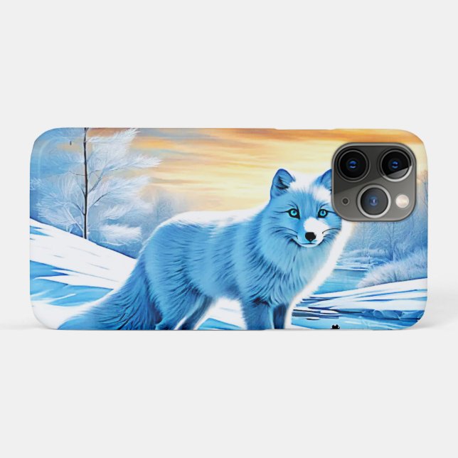 Coques Case-Mate iPhone Neige arctique (Dos (Horizontal))