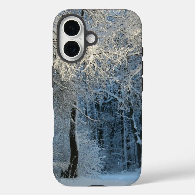 Coques Case-Mate iPhone Neige d'hiver (Verso)