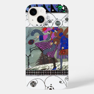 COQUE Case-Mate iPhone NEIGE D'HIVER ET NAVIRES / CONCEPTEUR DE COSTUME D