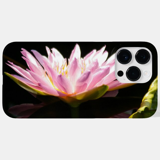 Coques Case-Mate iPhone Nénuphar rose Lotus (Verso (horizontal))