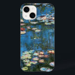 Coque Pour iPhone 14 Nénuphars de Claude Monet, Impressionnisme Vintage<br><div class="desc">Nénuphar (1914) de Claude Monet est une peinture de nature impressionniste vintage. Une des nombreuses variations de peintures florales de nénuphars que Monet peint par l'étang dans son jardin fleuri à Giverny, France. À propos de l'artiste : Claude Monet (1840-1926) fut un fondateur du mouvement de peinture impressionniste française, dont...</div>