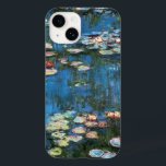 Coque Pour iPhone 14 Nénuphars de Claude Monet, Impressionnisme Vintage<br><div class="desc">Nénuphar (1914) de Claude Monet est une peinture de nature impressionniste vintage. Une des nombreuses variations de peintures florales de nénuphars que Monet peint par l'étang dans son jardin fleuri à Giverny, France. À propos de l'artiste : Claude Monet (1840-1926) fut un fondateur du mouvement de peinture impressionniste française, dont...</div>
