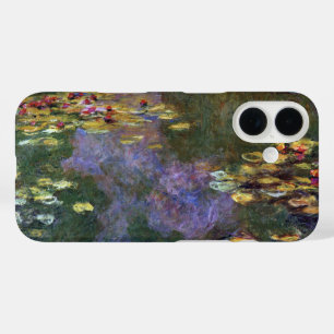 Coque Pour iPhone 16 Nénuphars par Claude Monet, Vintage Nature Art
