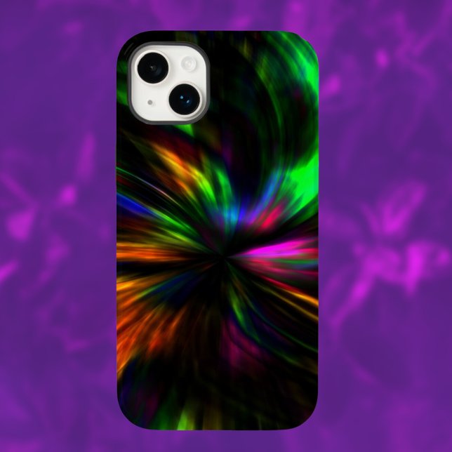 Coques Case-Mate iPhone Neon Art Moderne Psychédélique tendance (Créateur téléchargé)