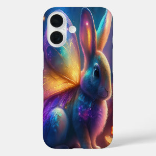 Coque Pour iPhone 16 Neon Bunny
