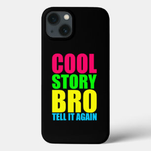 Etui iPhone 13 Neon Cool Story Bro