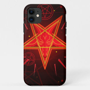 Coque iPhone 11 néon démon