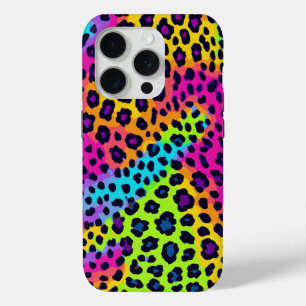 Coque Case-Mate iPhone Neon Empreinte de léopard