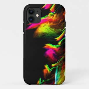 Case-Mate iPhone Case NEON Fire Multicolor Unique Art Abstrait