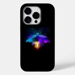 Coque Case-Mate iPhone Neon Firefly sur noir