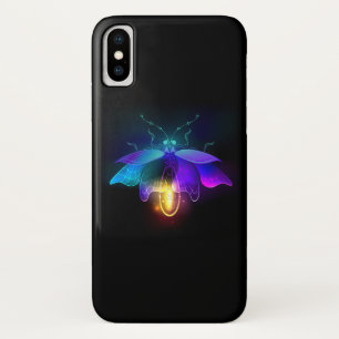 Case-Mate iPhone Case Neon Firefly sur noir
