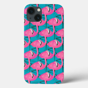 iPhone 13 Case Néon Flamingos