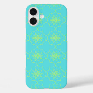 Coque Pour iPhone 16 Plus Neon Flora