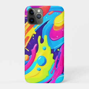 Case-Mate iPhone Case Neon Fluid Art