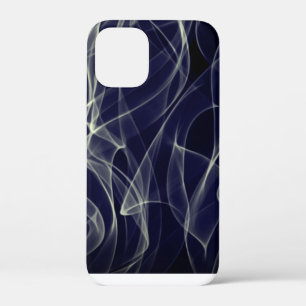 Case-Mate iPhone Case Neon Gold et Blue Curvy Line Motif -COOL