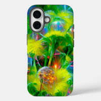 Neon Llow Dandelions dans Dream Garden