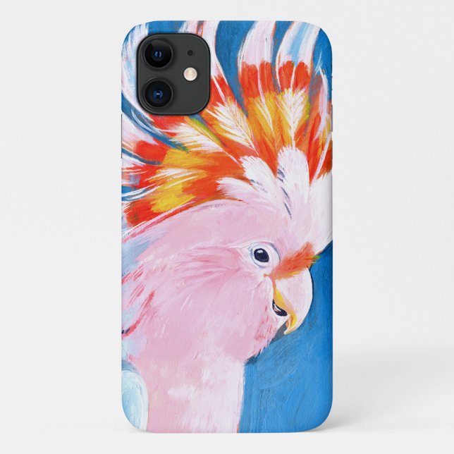 Coques Case-Mate iPhone Neon Mohawk - Cockatoo rose (Dos)
