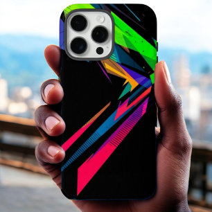 Coque iPhone 16 Pro Max Neon Spectrum