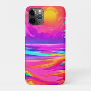 Case-Mate iPhone Case Neon Sun & Beach Bliss
