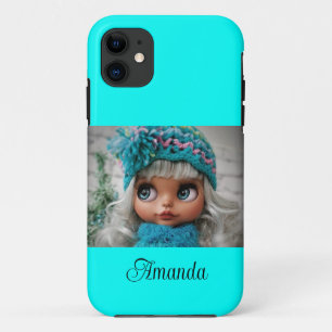 Case-Mate iPhone Case Néon turquoise clair tonalité moderne tendance