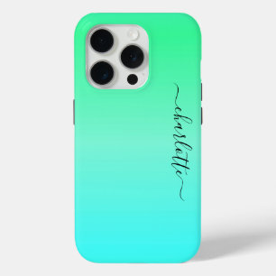 Coque Case-Mate iPhone Neon Turquoise et Vert