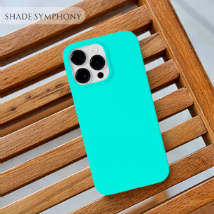 Coque Case-Mate iPhone Neon Turquoise L'une des meilleures nuances bleues