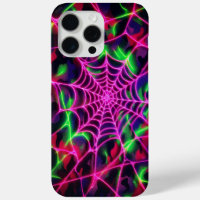 Neon web, motif spiderweb, camouflage