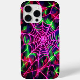 Coque Case-Mate iPhone Neon web, motif spiderweb, camouflage
