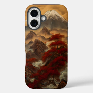 Coque Pour iPhone 16 NeoNihonga Fuji 003