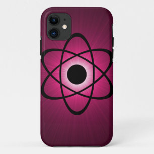 Etui iPhone Case-Mate Nerdy Atomic BT iPhone 5 Coque, rose