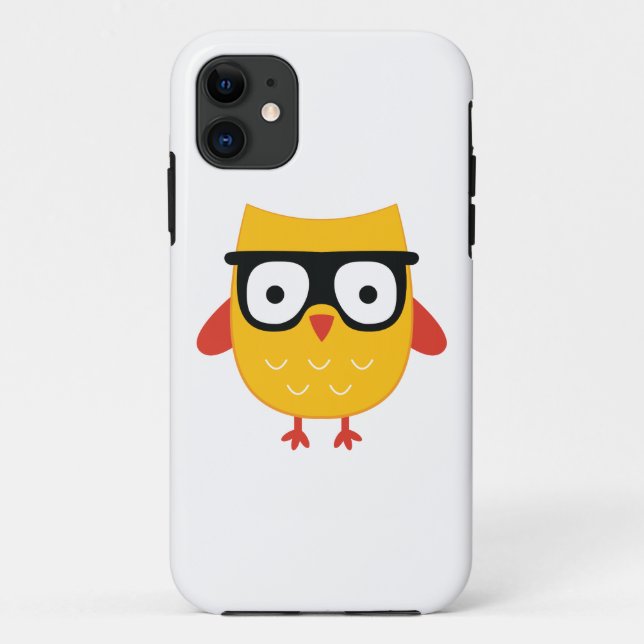 Coques Case-Mate iPhone Nerdy Owl (Dos)