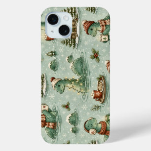 Coque Case-Mate iPhone Nessie de Noël Monstre du Loch Ness Confortable Cr