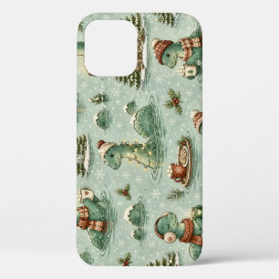 Case-Mate iPhone Case Nessie de Noël Monstre du Loch Ness Confortable Cr