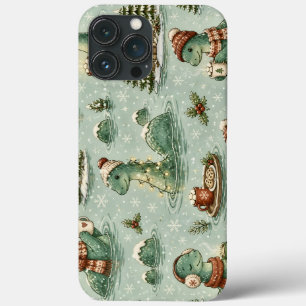 Case-Mate iPhone Case Nessie de Noël Monstre du Loch Ness Confortable Cr