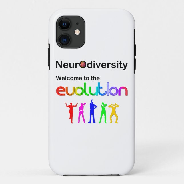 Coques Case-Mate iPhone Neurodiversity Welcome (Dos)