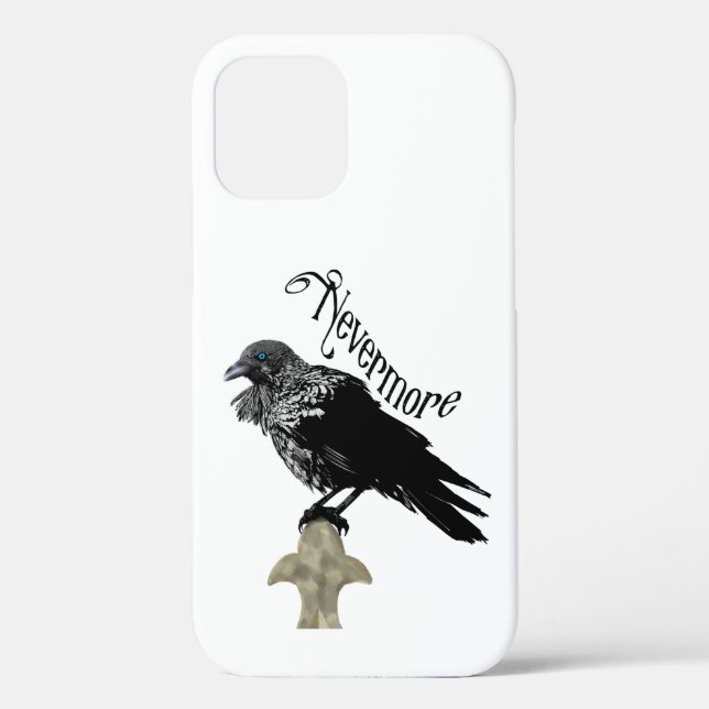 Coques Case-Mate iPhone Nevermore Raven (Verso)