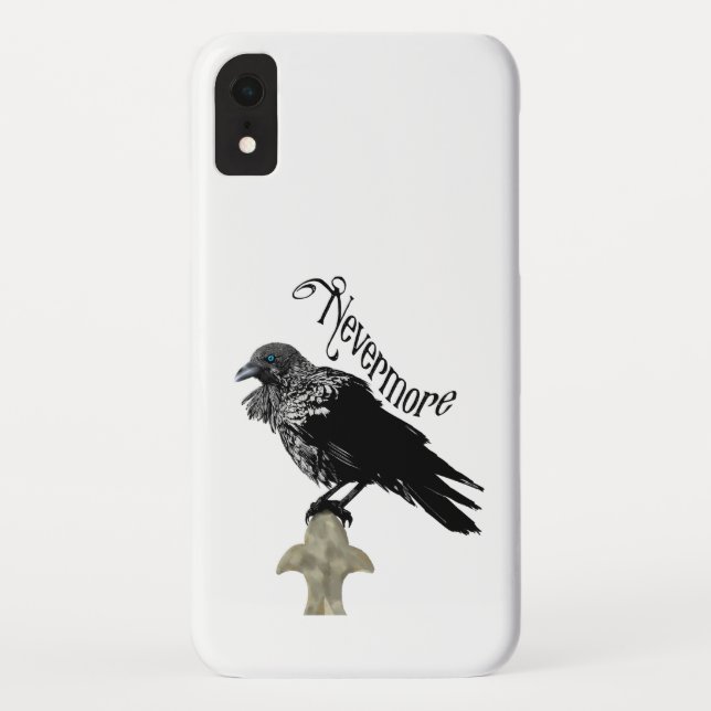 Coques Case-Mate iPhone Nevermore Raven (Dos)