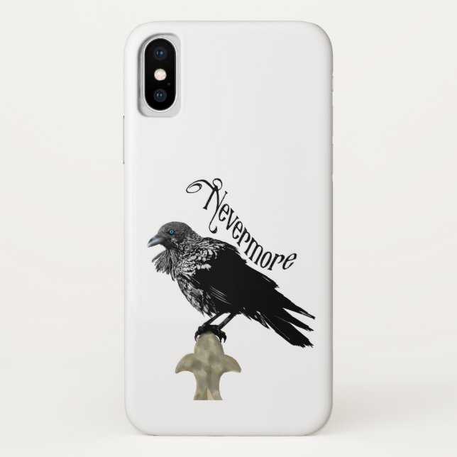 Coques Case-Mate iPhone Nevermore Raven (Dos)